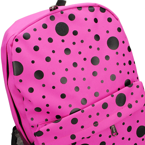 Fashion Girls Polka Dots Backpack Canvas Rucksack Schoolbag